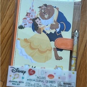 Beauty & The Beast Journal with Pen Set — Unopened